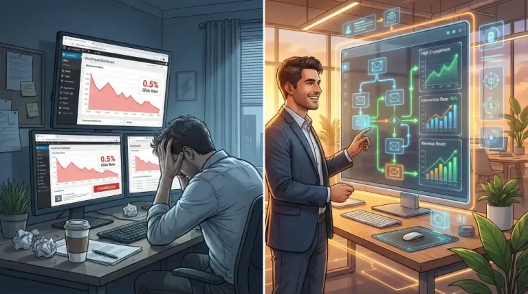 Why Your WordPress Newsletter Isn’t Converting (And How Automated Sequences Fix It in 10 Minutes)